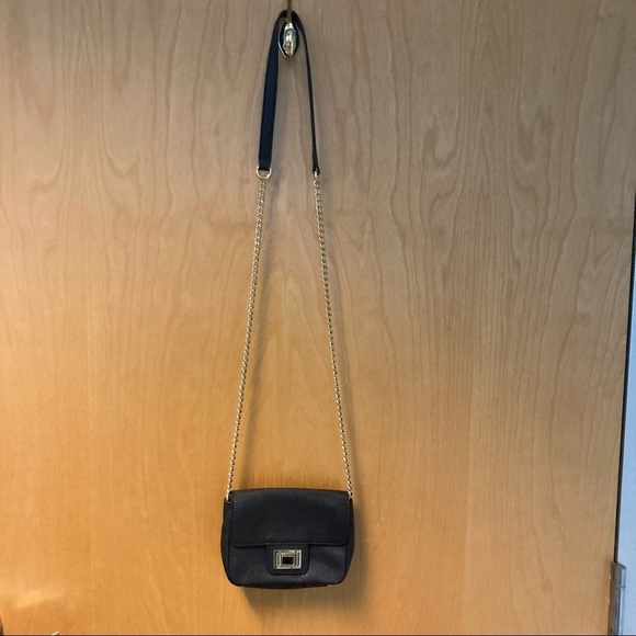 JUICY COUTURE Mini Crossbody Saffiano Textured Leather Part Chain Strap Bag - Picture 4 of 9